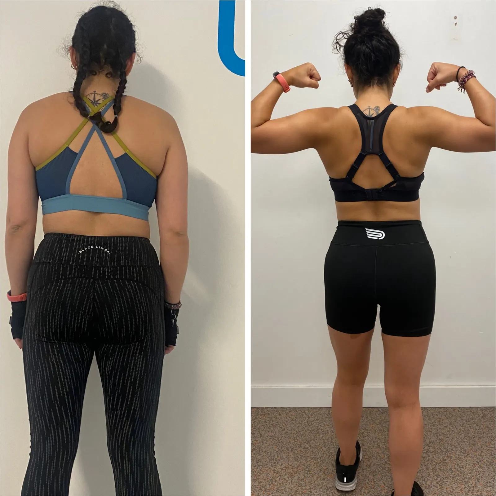 Client result 4: before (left) and after (right) training with Alex