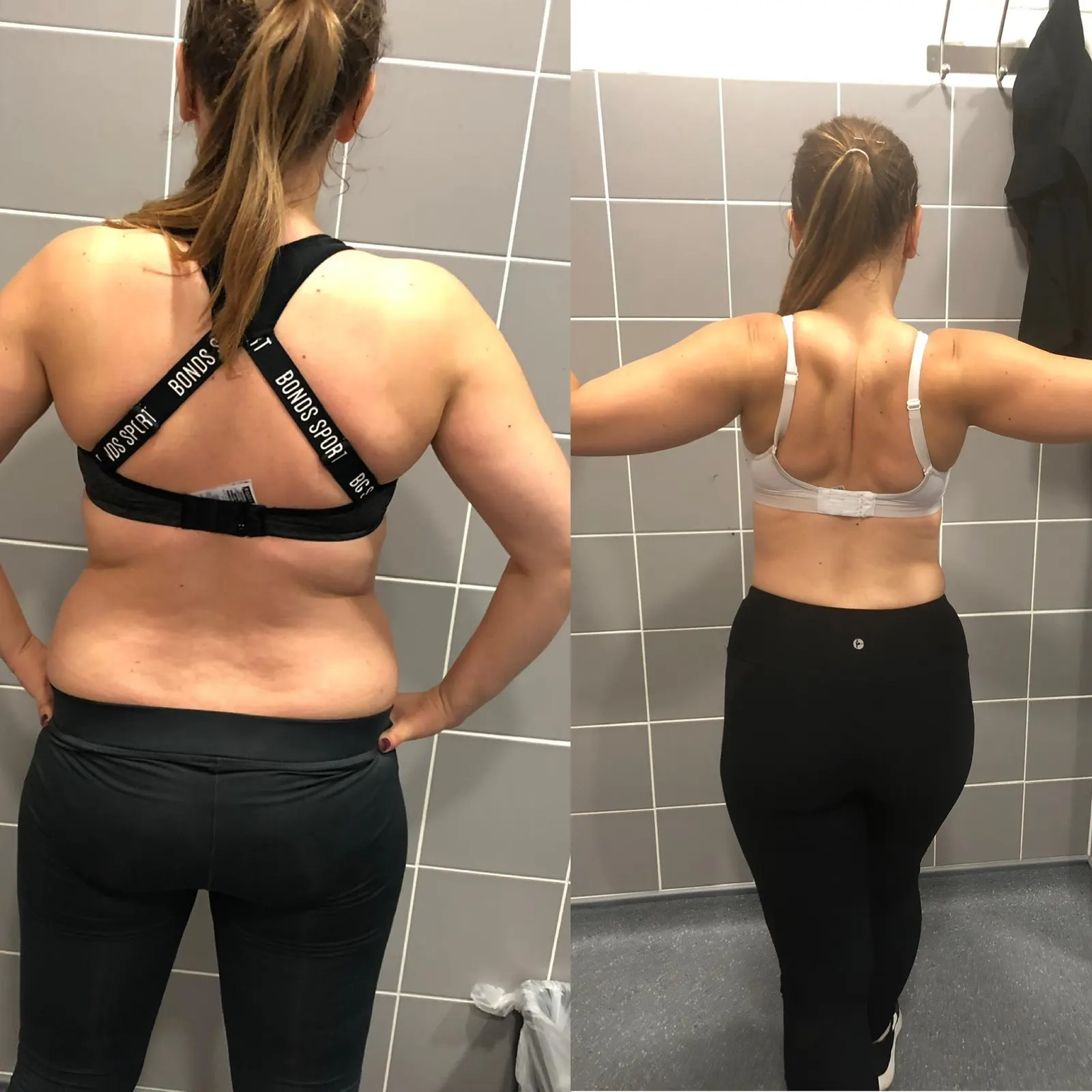 Client result 10: before (left) and after (right) training with Alex