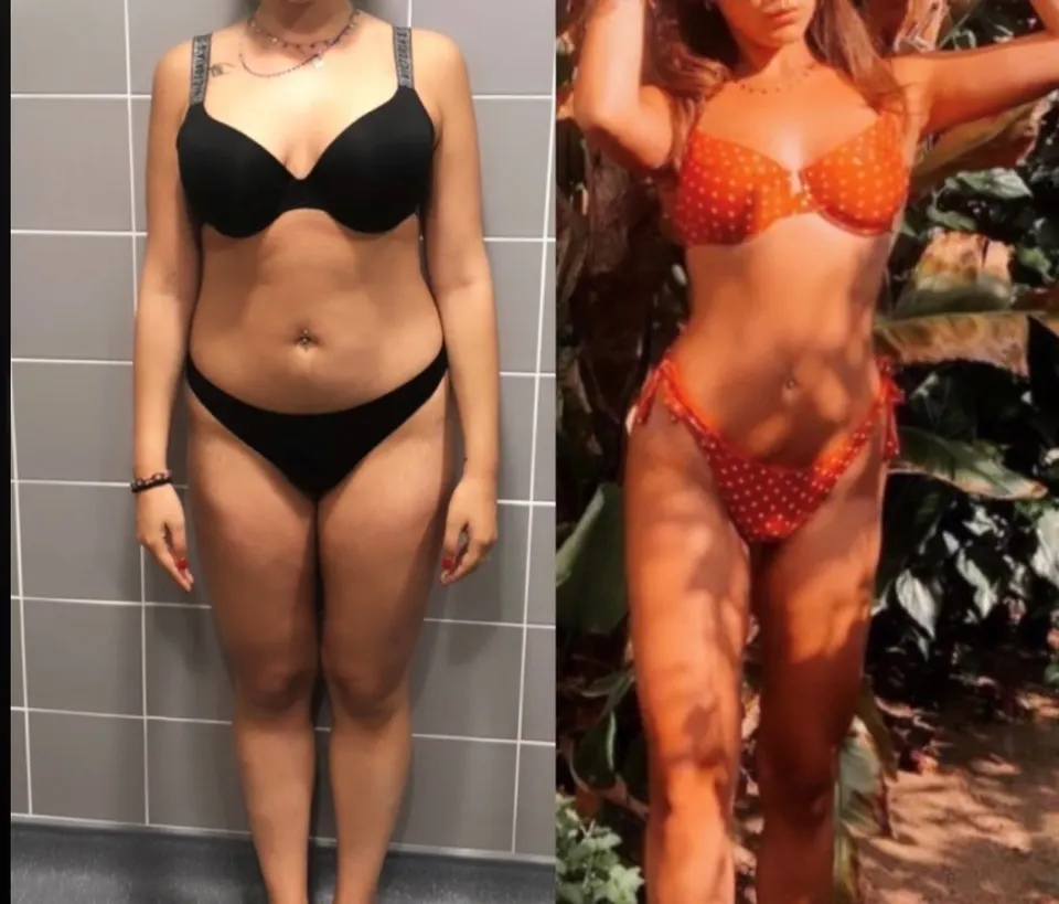 Client result 11: before (left) and after (right) training with Alex