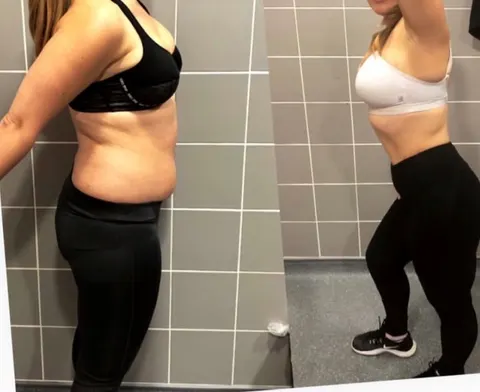 Client result 12: before (left) and after (right) training with Alex